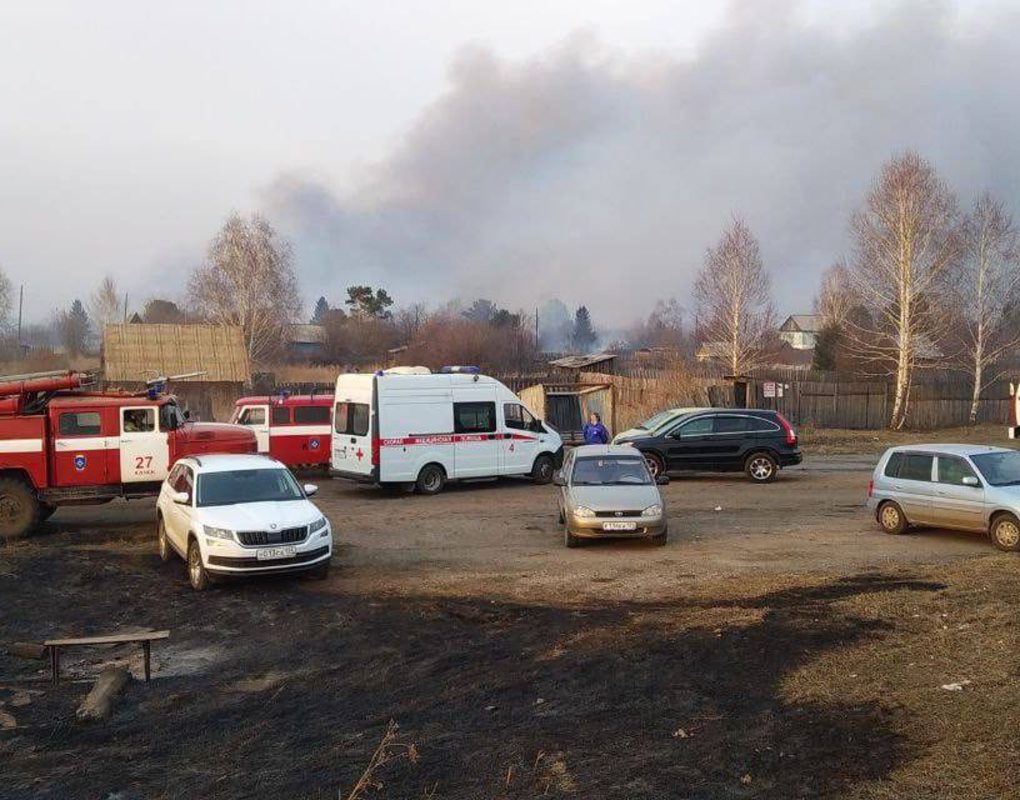 Спасатели Красноярского края рассказали о пожаре в Канском дачном поселке